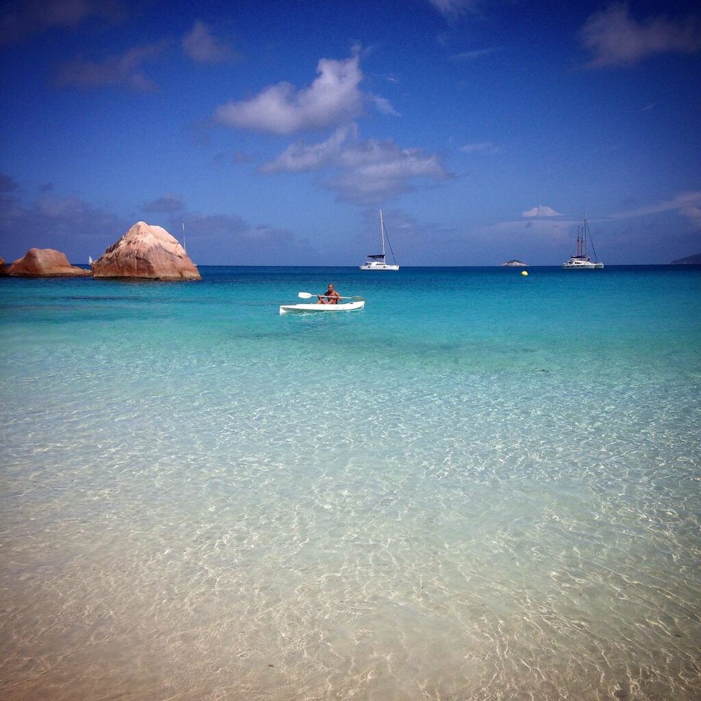plage aux Seychelles