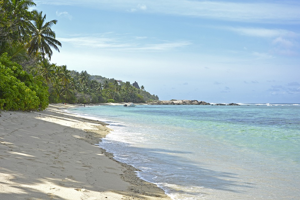 plage aux Seychelles