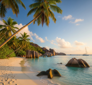 La plage à l'Île Souris 