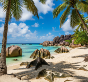 plage aux Seychelles